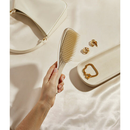 Escova de Cabelo Tangle Teezer Ultimate Detangler Chrome Neo Gold